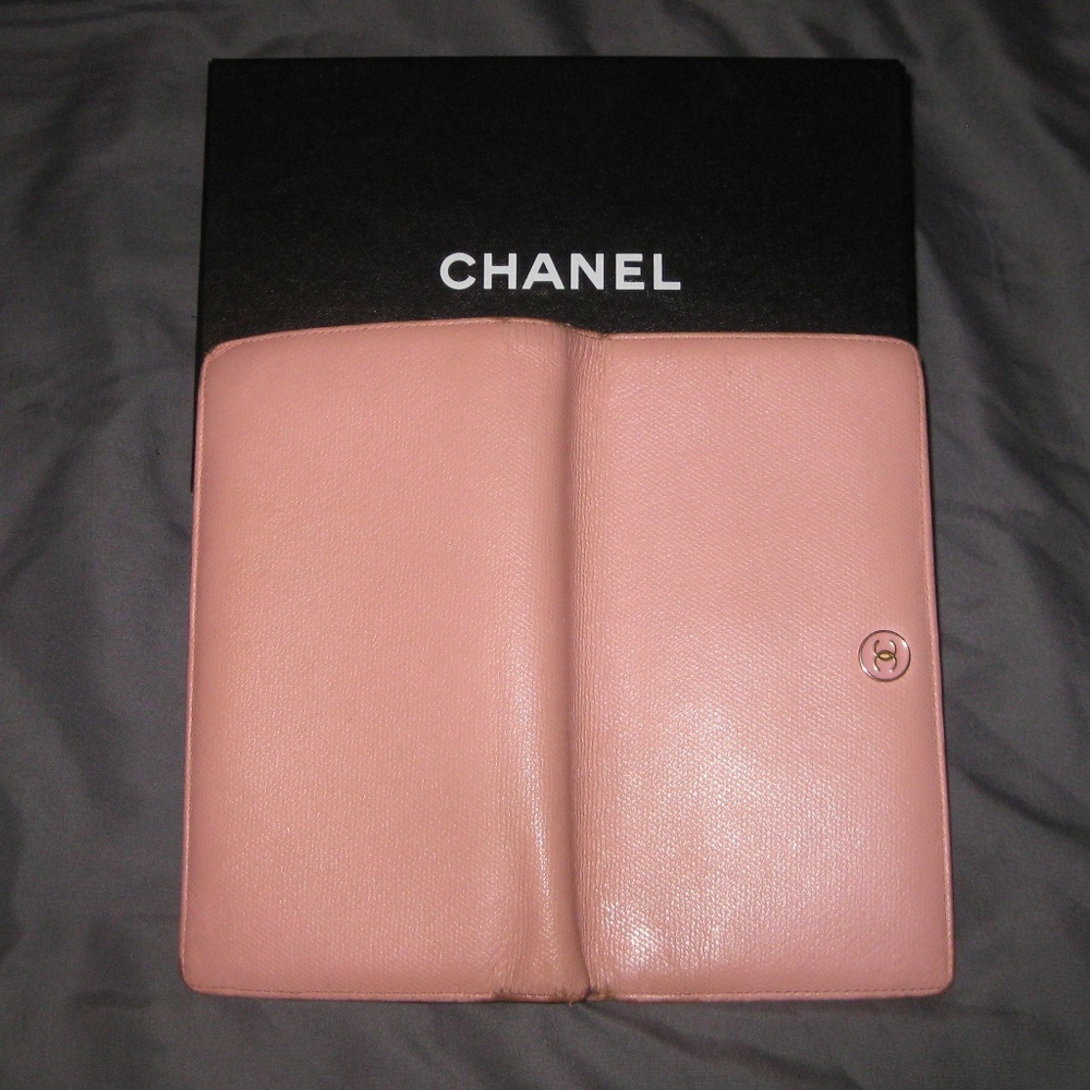 Pink CHANEL Wallet